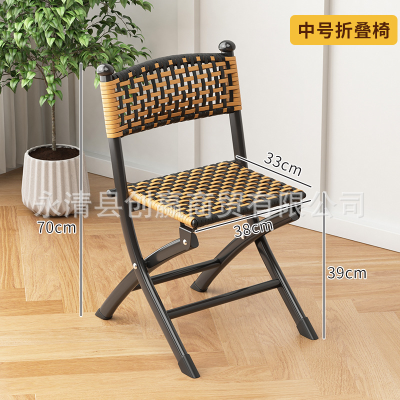 접이식 의자-2 색-중간