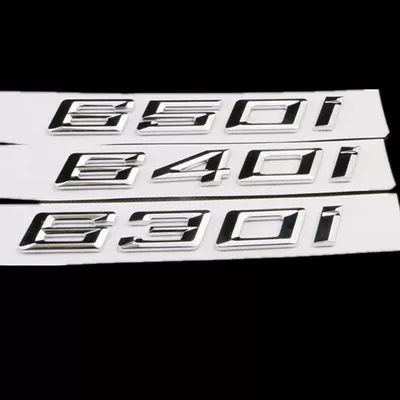 and 650i models; includes the car | Car logo