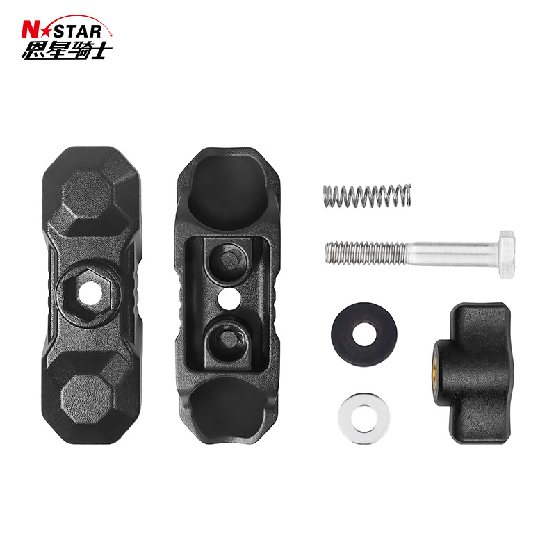 N-STAR fábrica al por mayor de la motocicleta accesorios del soporte del teléfono móvil biela de ajuste fijo Mech 9cm biela