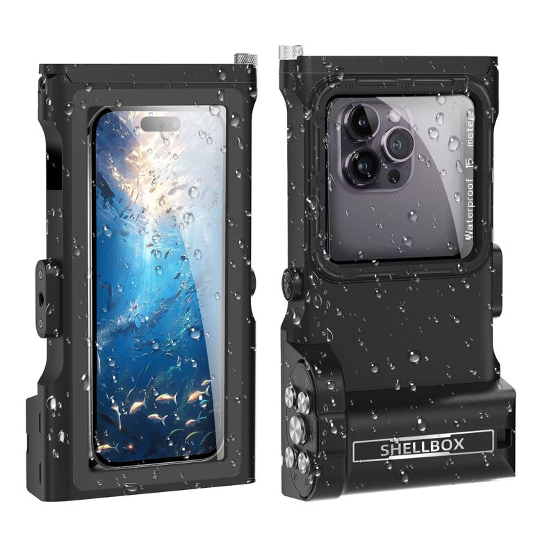 Red Pepper Black Technology 15m Diving Case Waterproof Protection for Samsung Compatible with iPhone 14, iPhone 13, Huawei, Xiaomi Red Pepper Black Technology 15m Diving Case Waterproof Protection for Samsung Compatible with iPhone 14, iPhone 13, Huawei, Xiaomi