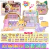 Shining Meteor Dingdong Mengke’s convenience store comes with a motorcycle + doll/gift box packaging/about 55 accessories