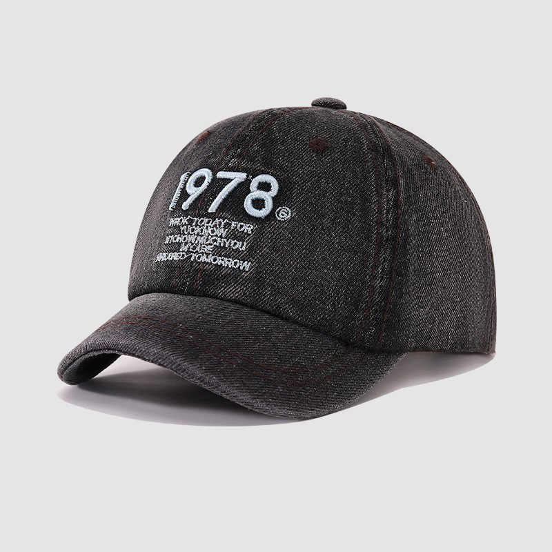 Nuevo sombrero para niños, sombrero de béisbol de vaqueros, sombrero de verano, sombrero de protección solar para niños, sombrero de lengua de pato de moda