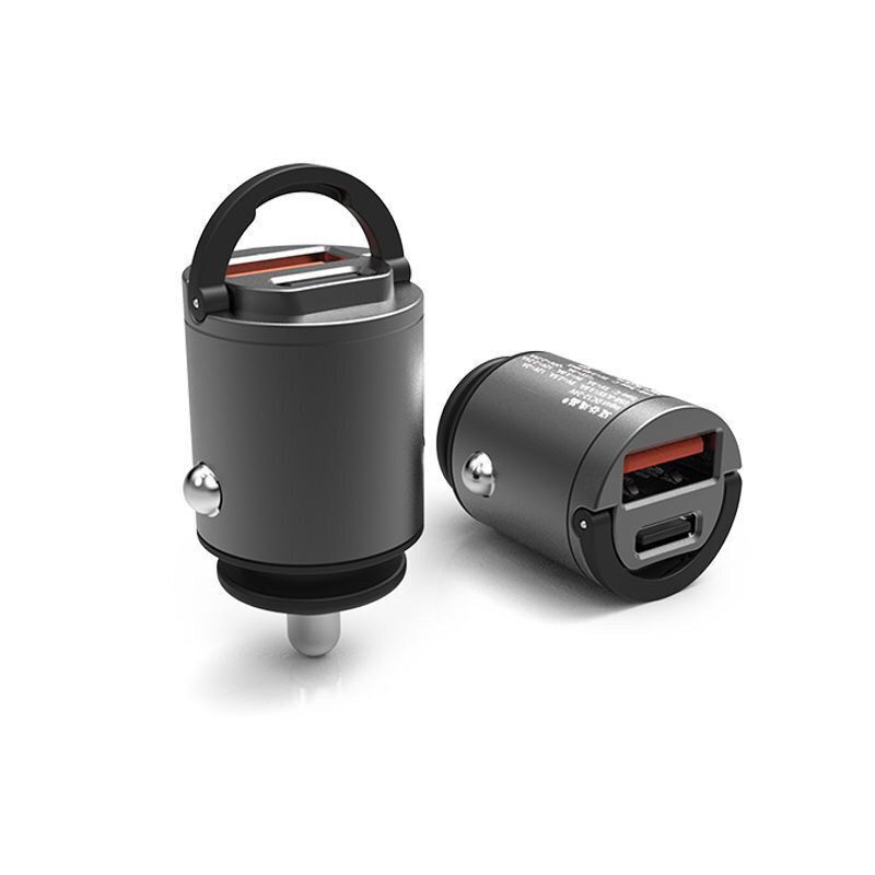 真の 100 ワット車の充電器 66 ワット超高速充電 12-24vpd30w 目に見えない車の充電器シガーライター 1 対 3|undefined