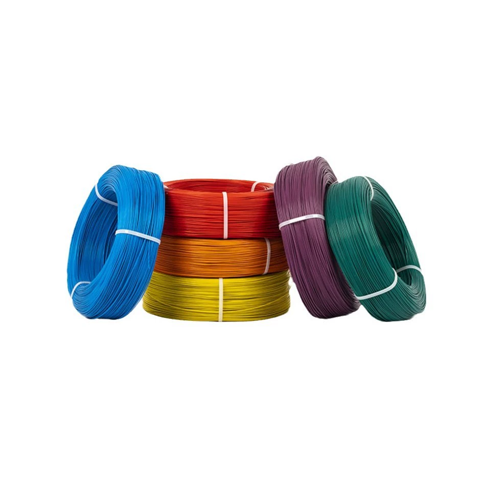 Завод-источник Американский стандарт UL1332 18-30 AWG тефлоновая высокая температура провод FEP изолированная заземляющая жила, термостойкость 200