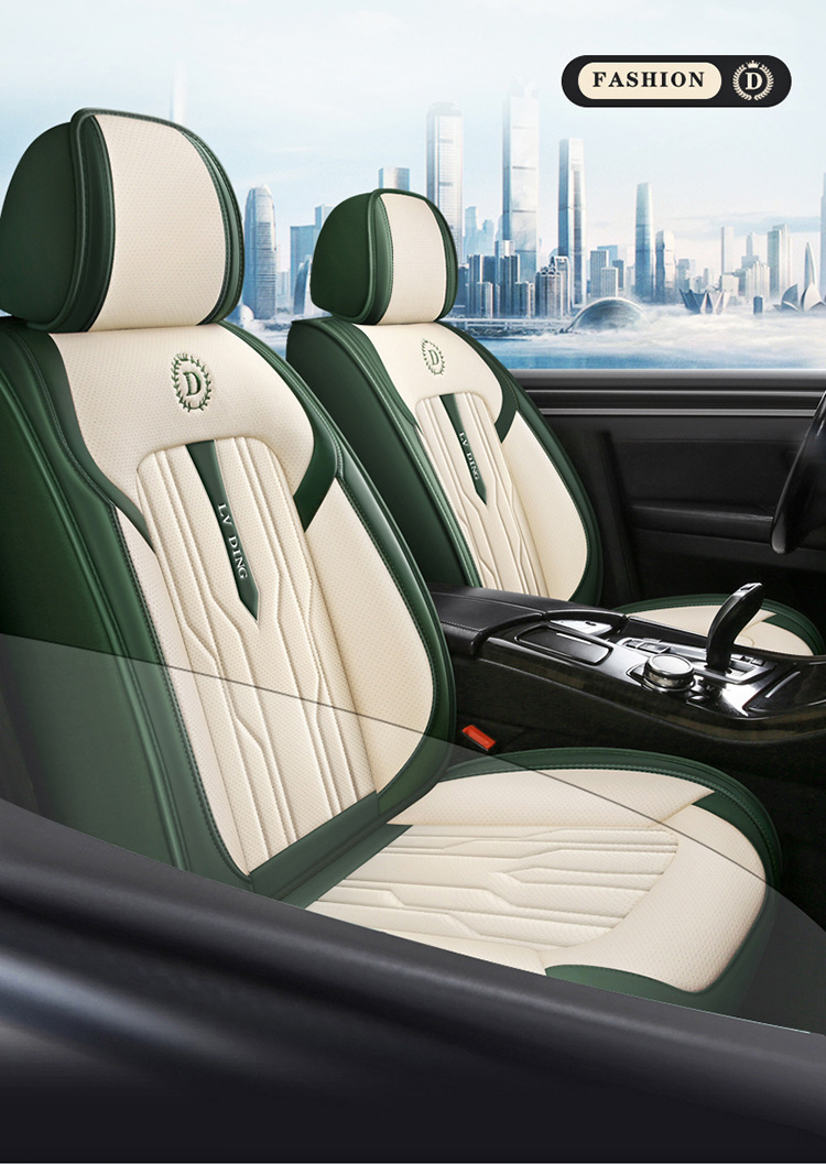 Hot-Selling Wholesale All-Season Seat Cushions 3D Full-Surround Car Seat Covers Full Leather Sedan Seat Covers Manufacturer Wholesale