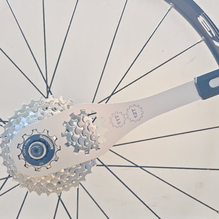 自転車カセットフリーホイール取り外し・取り付け工具 カードフライホイールスリーブ クランクセットタワーホイール固定・修理工具|undefined