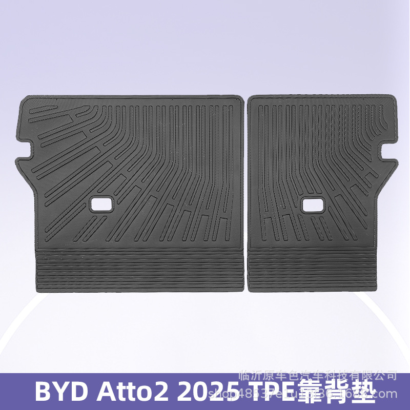 Aplicable a BYD Atto2 2025 TPE Foot Pad 3D All Weather Back Cojín