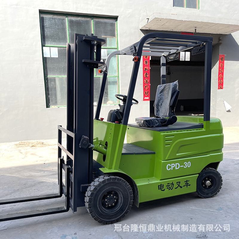 电动叉车 堆高电瓶叉车 液压搬运车装卸车 四轮座驾式电动叉车