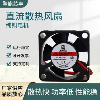 工厂风扇3010散热5V12V24V双滚珠直流大风量静音批发手机散热