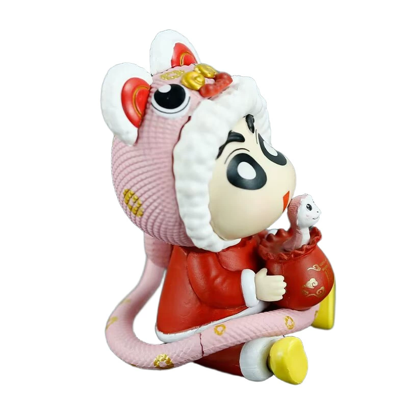 Фигурка-украшение Нохара Синносукэ (Crayon Shin-chan) на Новый год, Син-чан год Змеи, аниме фигурка, модель, двумерный
