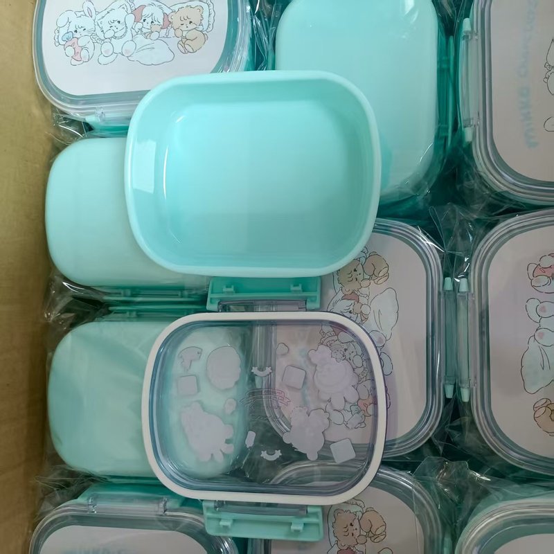 日本式ppプラスチック鮮度保持弁当箱透明蓋電子レンジ弁当箱鮮度保持箱|undefined