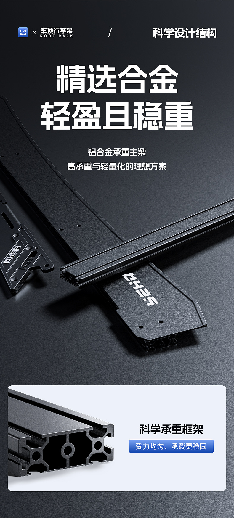 Suitable for Tank 400 Special Vehicle Roof Luggage Rack Frame Expansion Platform Side Ladder Side Mounting Plate Modification Parts