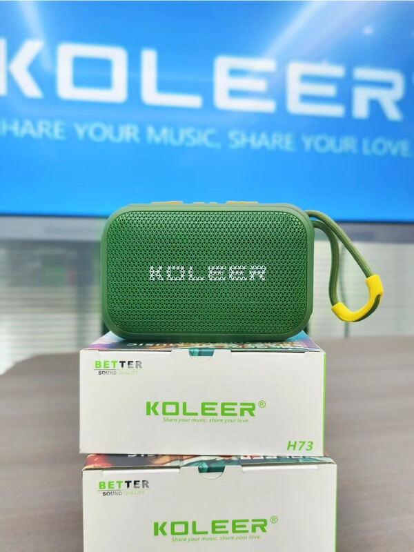 Koleerの新型h 73ブルートゥーススピーカーの低音は携帯して屋外の無線の音響のカードのサブウーファのスピーカーを持ちます。|undefined