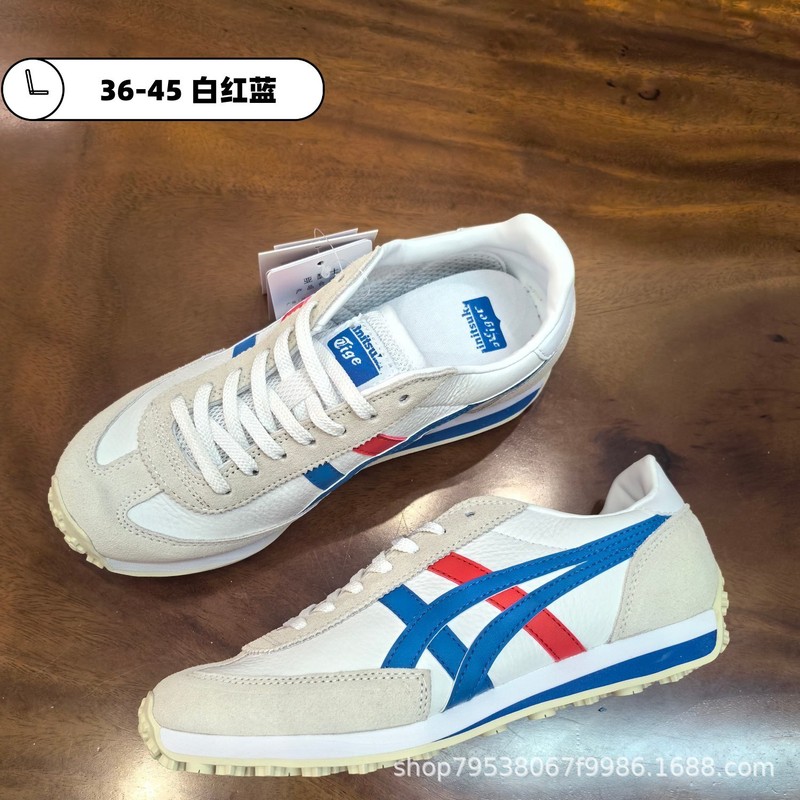 莆田鞋工厂鬼冢老虎etr运动复古阿甘系鞋带休闲软底平底轻便鞋|undefined