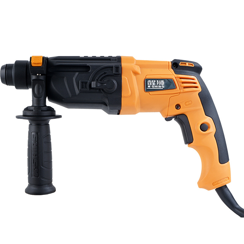Venta al por mayor xingshi taladro de impacto de martillo eléctrico de alta potencia selección eléctrica de doble uso taladro de tres propósitos agujero de pared hormigón hogar grado industrial