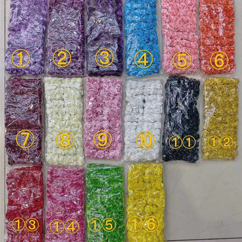 Factory supplies handmade small paper flower wedding sugar box…