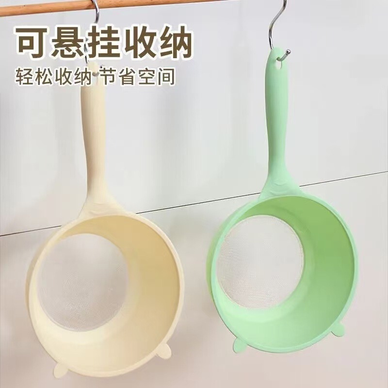 小熊多功能过滤勺家用过滤网超细隔渣豆浆淘米水果过滤勺淘米神器|undefined
