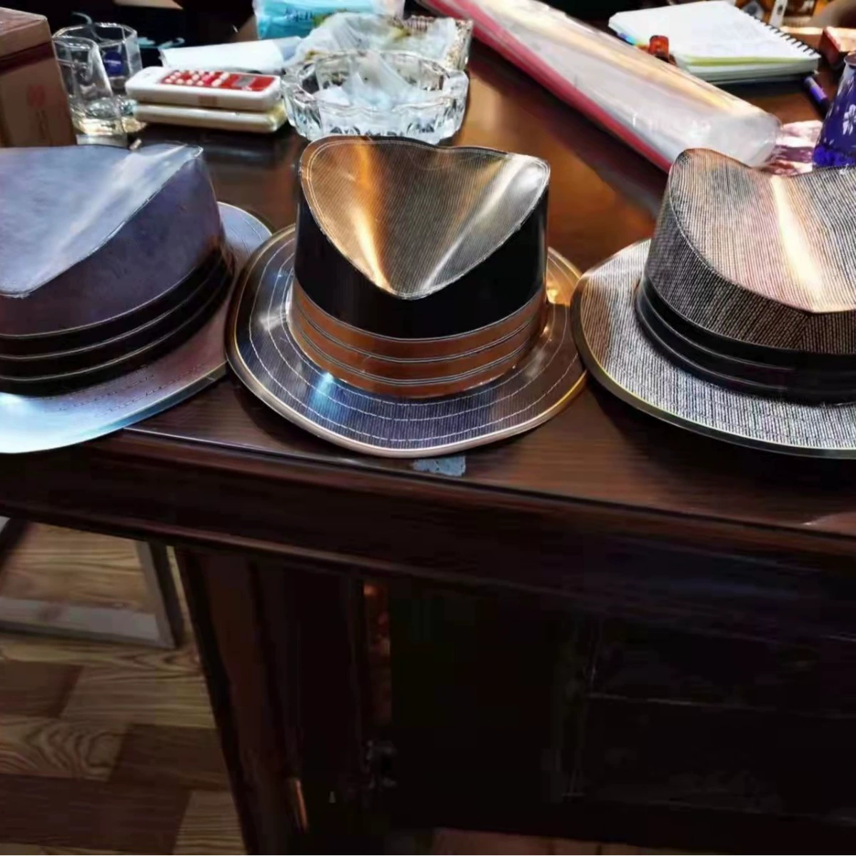 Фабричные похоронные принадлежности похоронная антикварная шляпа фестиваль Цзин Минг жертвенная шляпа бумажная шляпа Солнцезащитная шляпа