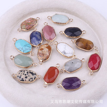 ��Ȼʯˮ����Բ�����׹ �뱦ʯ����˫�������� DIY˫����Ʒ���