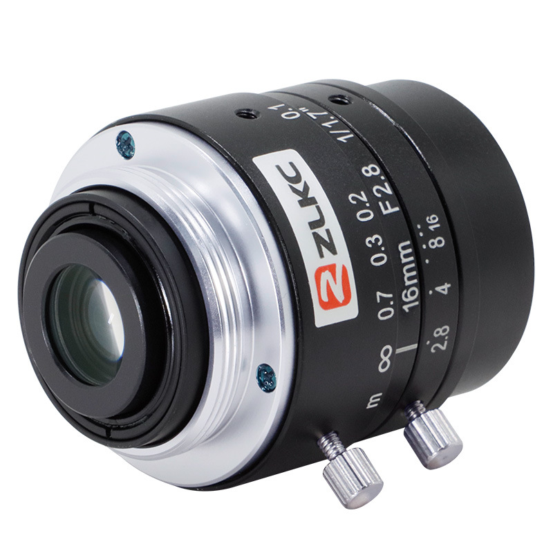 ZLKC�����ƴ�16mm��ҵ��ͷLM1628MP12�߷ֱ���ǧ�����صͻ��侵ͷ