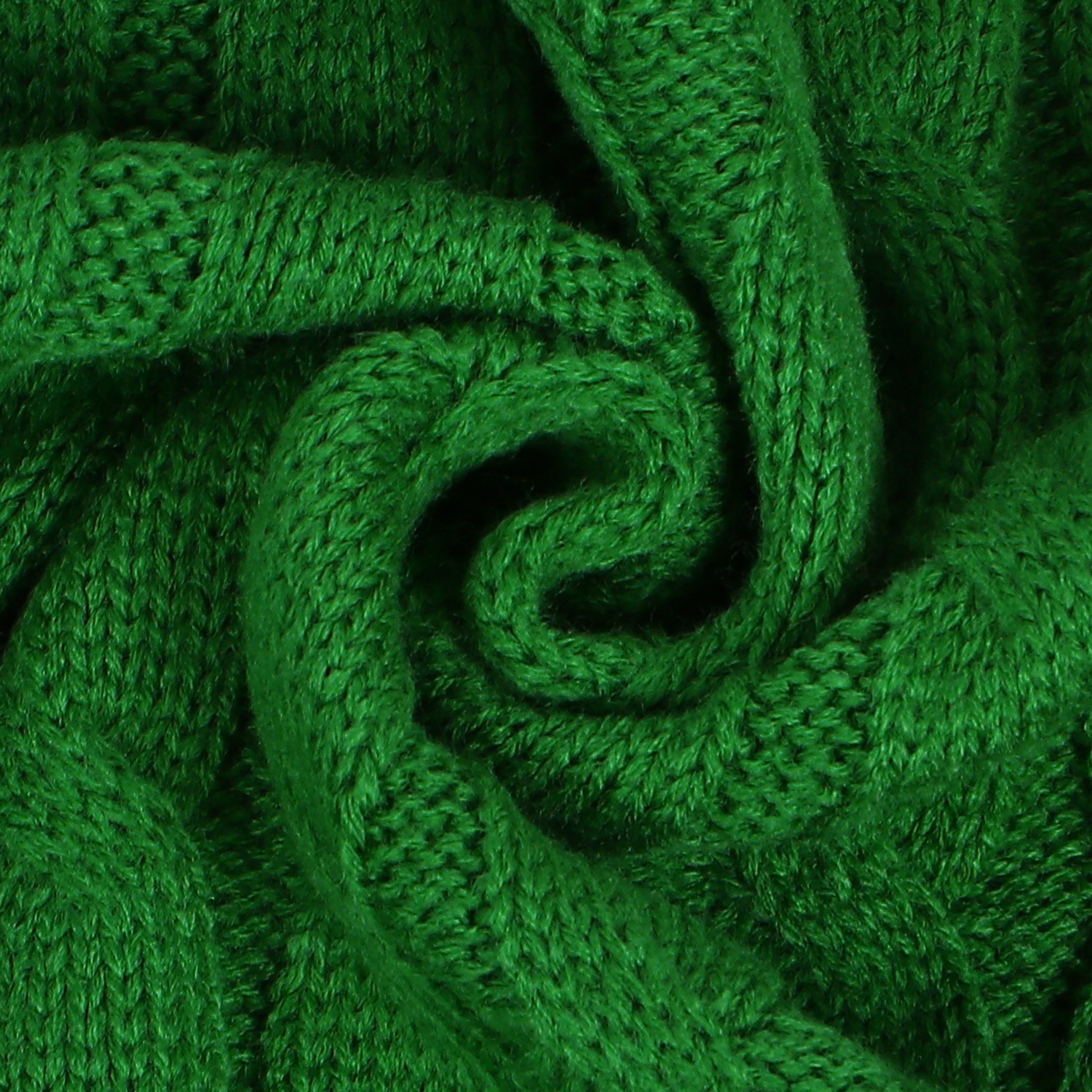Damen Strickjacke Lang Aus Grobstrick In Unifarben Wintermantel_voghion.com