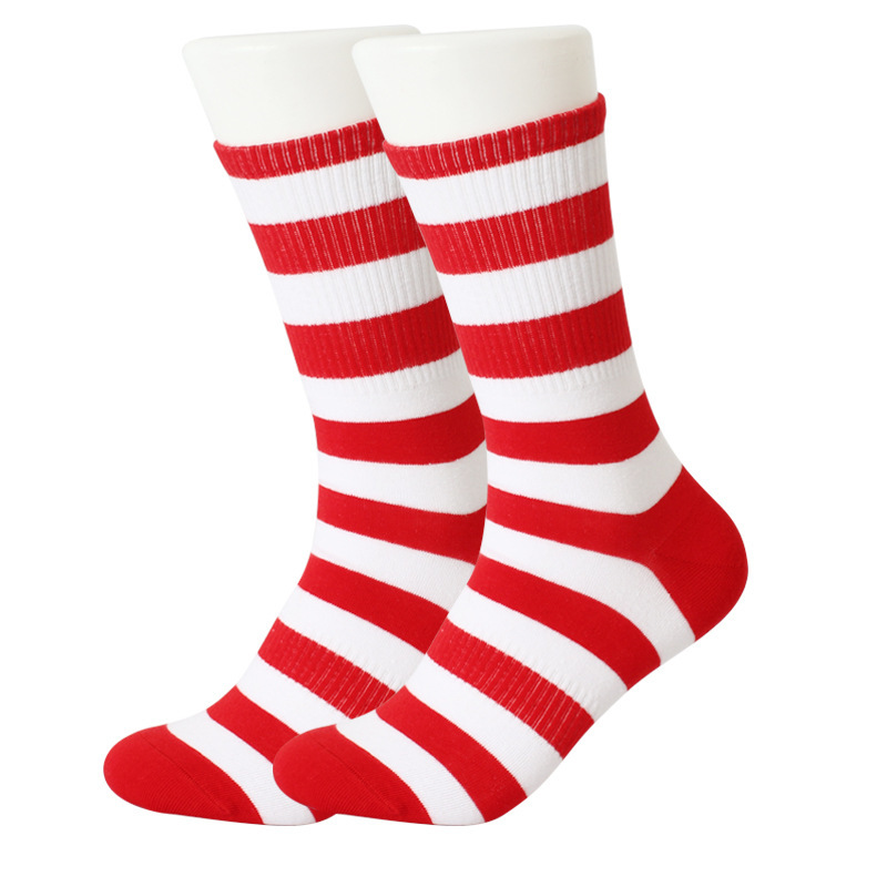 Comercio exterior ropa interior ropa de dormir calcetines divertidos para hombres día de la independencia regalos novedades