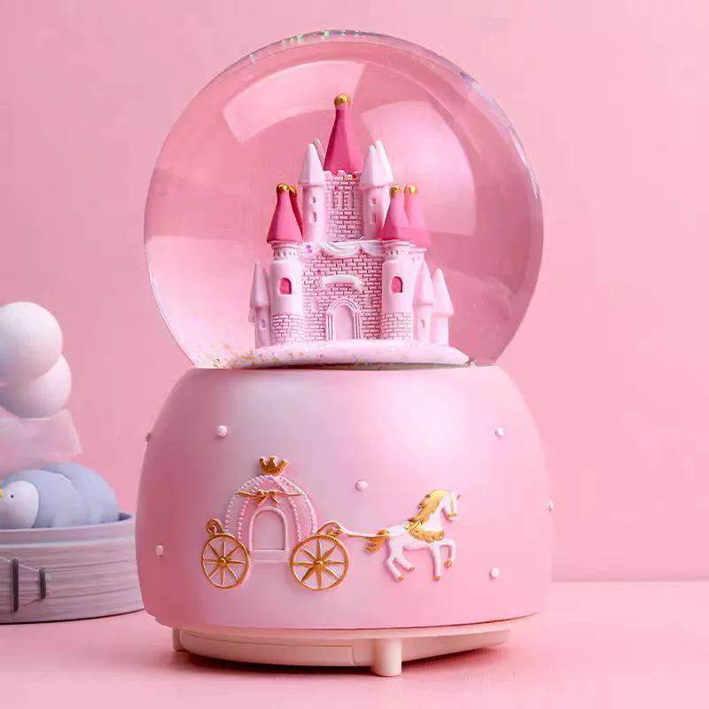 Castle, children's music box, for beloved, new collection, Birthday gift
