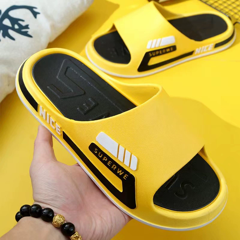 Мужские тапочки модный тренд индивидуальность дикая 2024 новая износостойкая и нескользкая одежда на улице