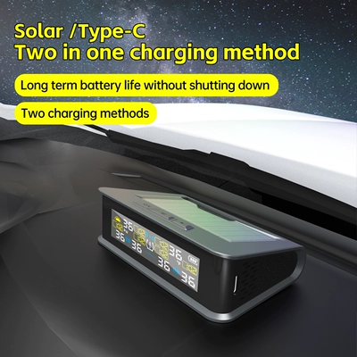 Monitor Solar-Powered Tire Pressure: Tire pressure monitoring system