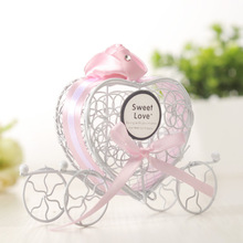 创意结婚用品心形马口铁喜糖盒 欧式浪漫铁艺婚礼爱心个性糖果盒