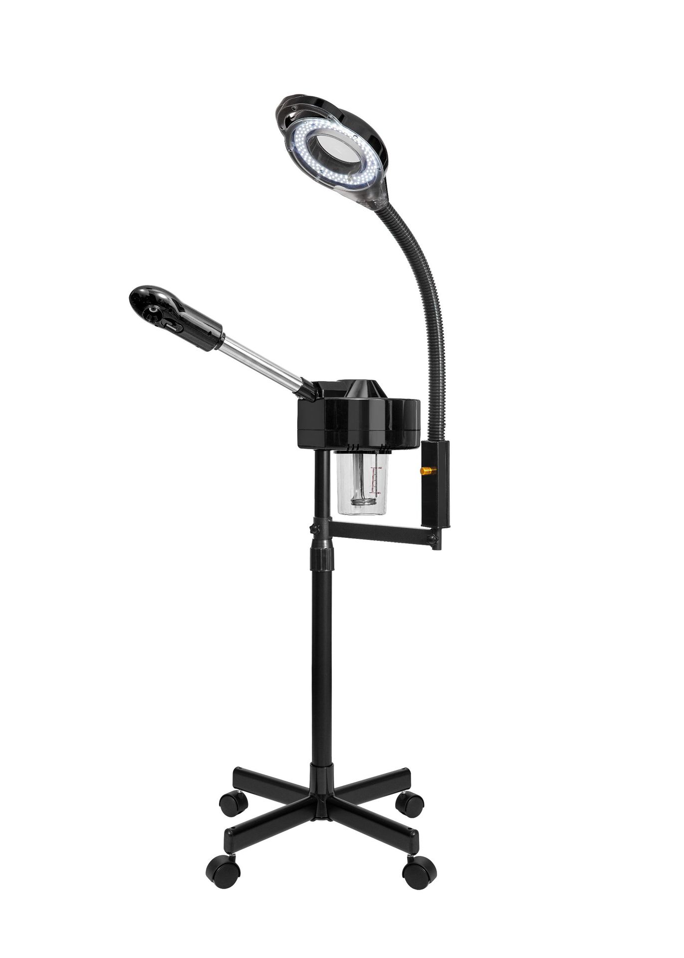 Máquina de pulverización de calor de un solo tubo para salón de belleza, vapor de cara especial 2 en 1 nanómetro pulverización de agua, vapor de cara al por mayor