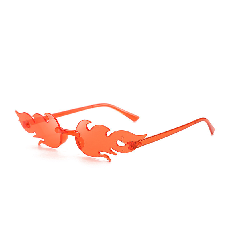 Gafas de sol llama color caramelo para baile y espectáculos