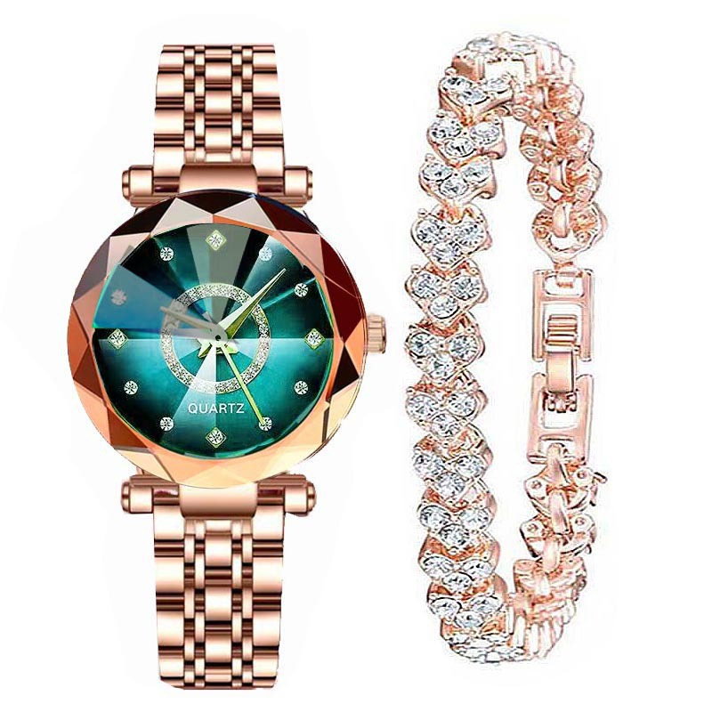 Champagne green + bracelet