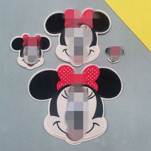 Lianxing Animation Lion Mickey Mouse Computer Embroidery Chapter Embroidery Cloth Patch Clothes Bag Decorative Patch Sticker