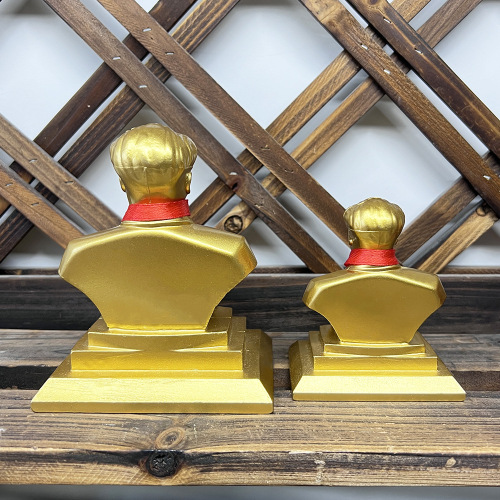 Grandpa Mao bronze statue ornaments brass home office living room pure copper Chairman Mao car ornaments car interior accessories
