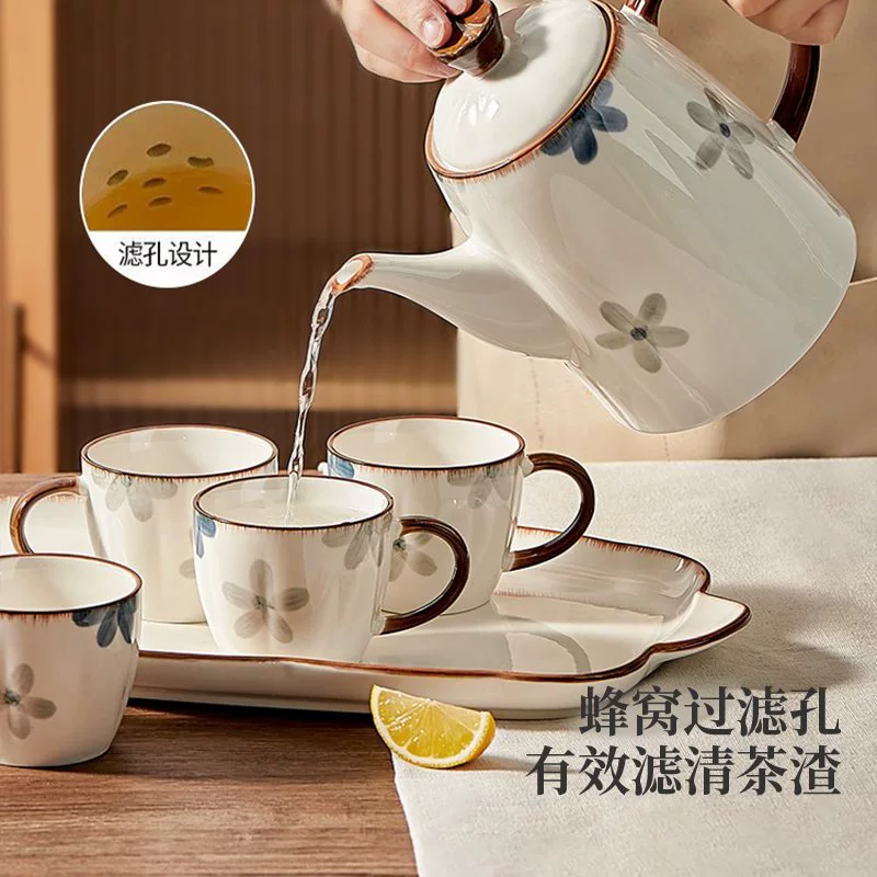 M & китайский чайник кунг-фу чайный набор домашний 2025 новый керамический стакан для заваривания чая новоселье чайная чашка