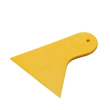 汽车贴膜工具 黄色小刮板 改色膜小三角刮 塞边圆头刮小柄小刮