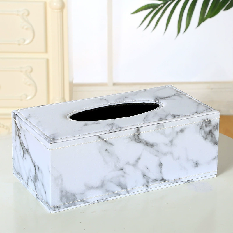 Кожаная домашняя коробка из бумаги для отеля, коробка Paper Box для KTV, автомобильная печатная коробка из бумаги, современная простая PU-бумага коробка