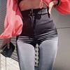 Dongguk door 2021 Spring new pattern Bell-bottoms Show thin Tight fitting charming legs leisure time sexy Paige trousers