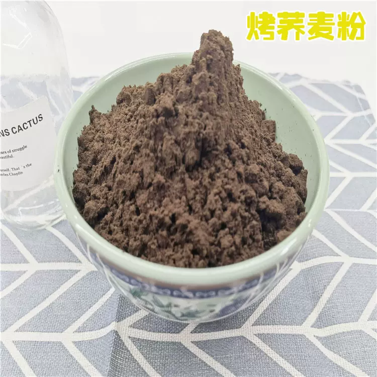 烤荞麦粉 现烤营养 挂面 代餐粉冲泡即食饱腹五谷杂粮粉500克