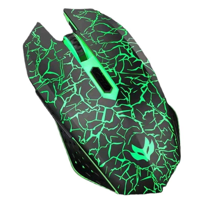 Wrangler зарядка беспроводная мышь немой офисный игровой ноутбук креативная светящаяся мышь оптом в наличии