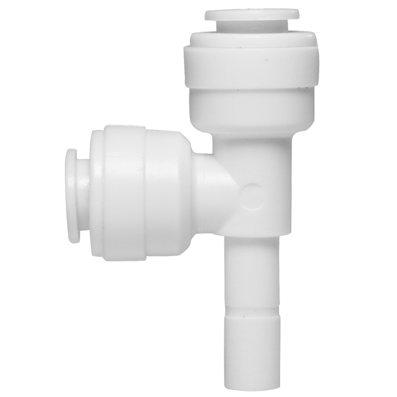 T-tipo de enchufe purificador de agua máquina ro 2-lado 7144 conexión rápida 2-punto tubería de agua 2-punto enchufe conector Conector de enchufe rápido accesorios universales