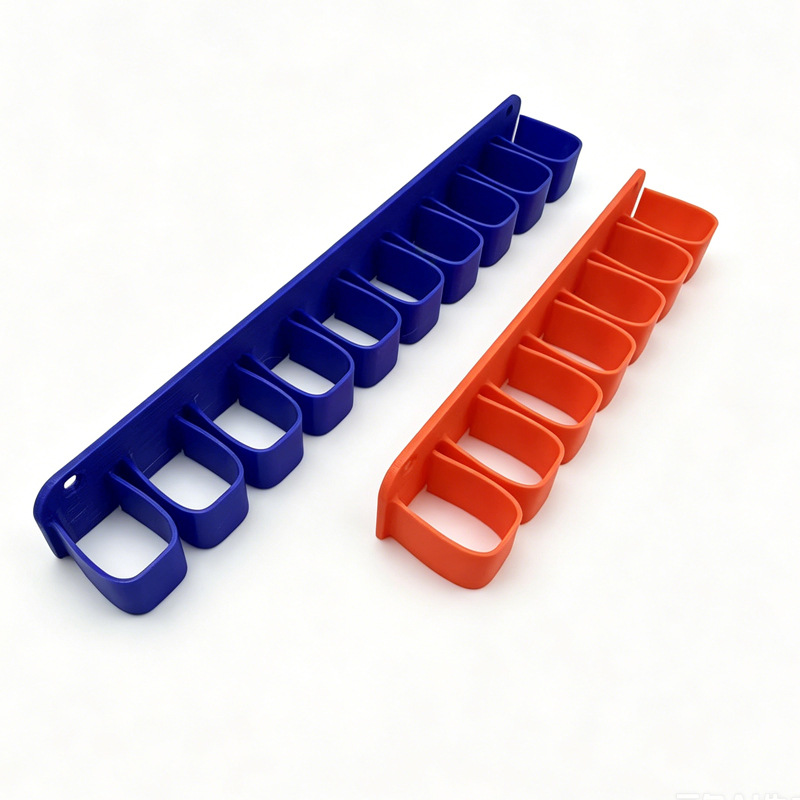 Cross-border heavy-duty metal wall-mounted tool organizer space-saving storage for pliers, screwdrivers, wrenches, hammers
