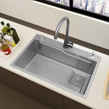 �๦�ܘ���ɫSUS304���P�ˮ�ۆβۏN��ϴ����̨���ֹ��Ӻ�ϴ���