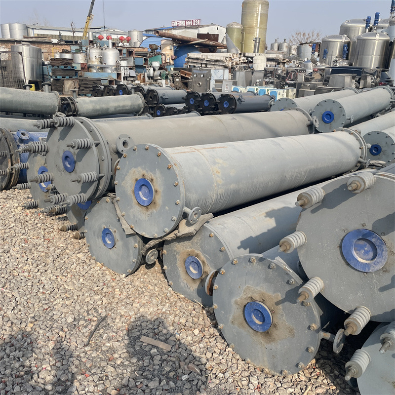 供应二手石墨冷凝器  化工真空冷却设备 二手工业冷凝器