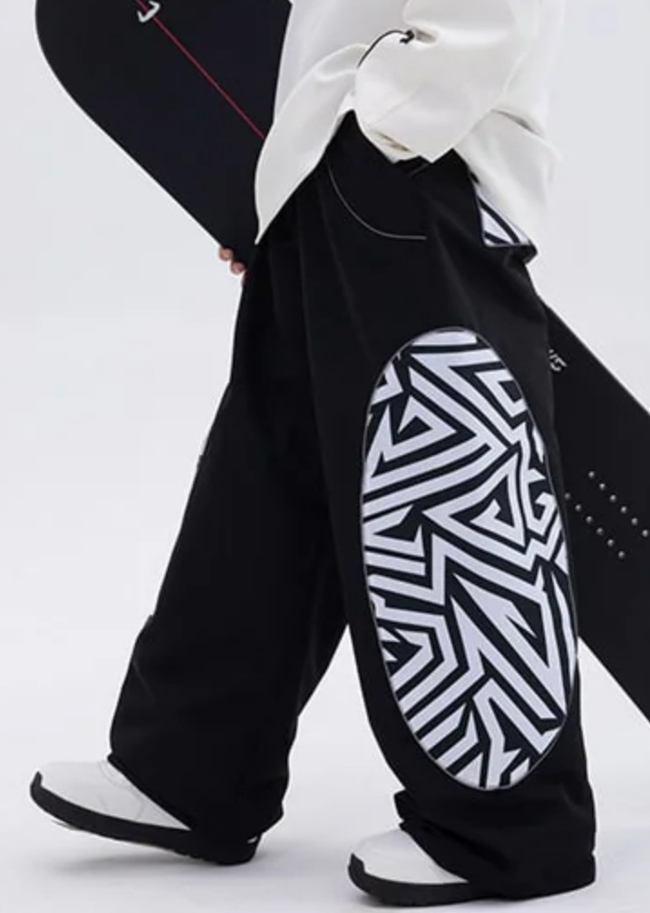 001 SNOWVERB American Snowboard New Ski Pants Export Women Winter Couple Same Style Waterproof Windproof Professional Warm_voghion.com