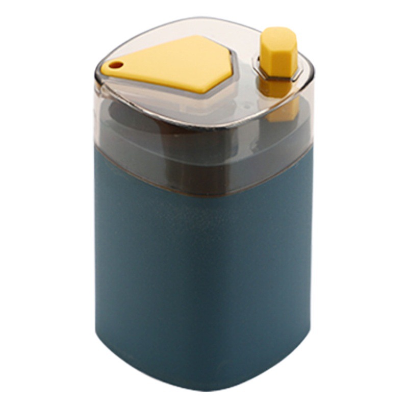 En stock caja de palillo de dientes creativo automático pop-up hogar sala de estar mesa de comedor prensa palillo de dientes tarro portátil titular de palillo de dientes