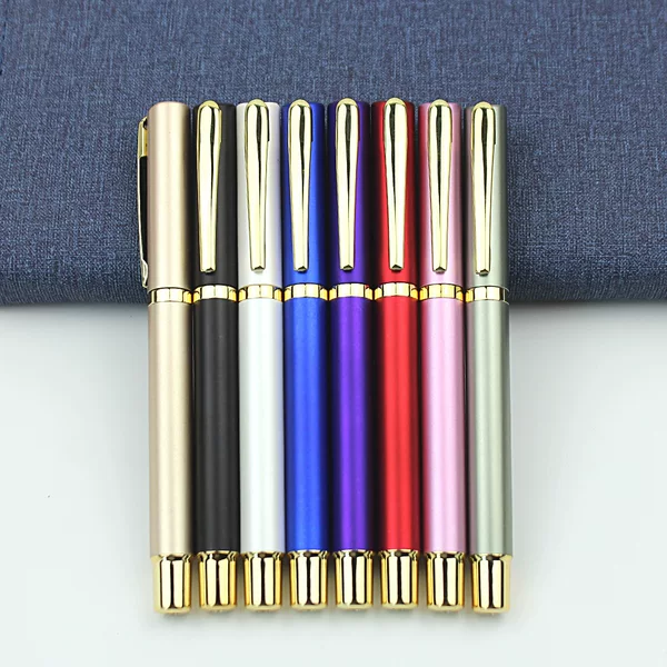Heavy feel high-grade neutral signature pen custom LOGO black signature pen business gifts advertising pen office stationery