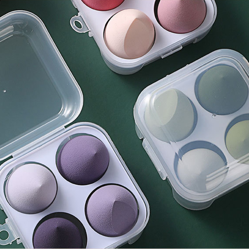 Makeup Sponge Makeup Tools Types Simple Style Multicolor Hydrophilic Non-latex Makeup Sponge 1 Set