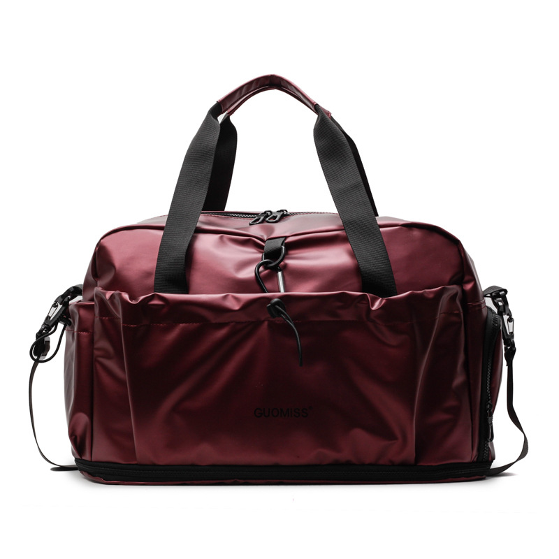 Bolso de viaje de negocios de un solo hombro para hombres Bolso de viaje de compras para estudiantes de gran capacidad Bolso de viaje deportivo femenino extensible